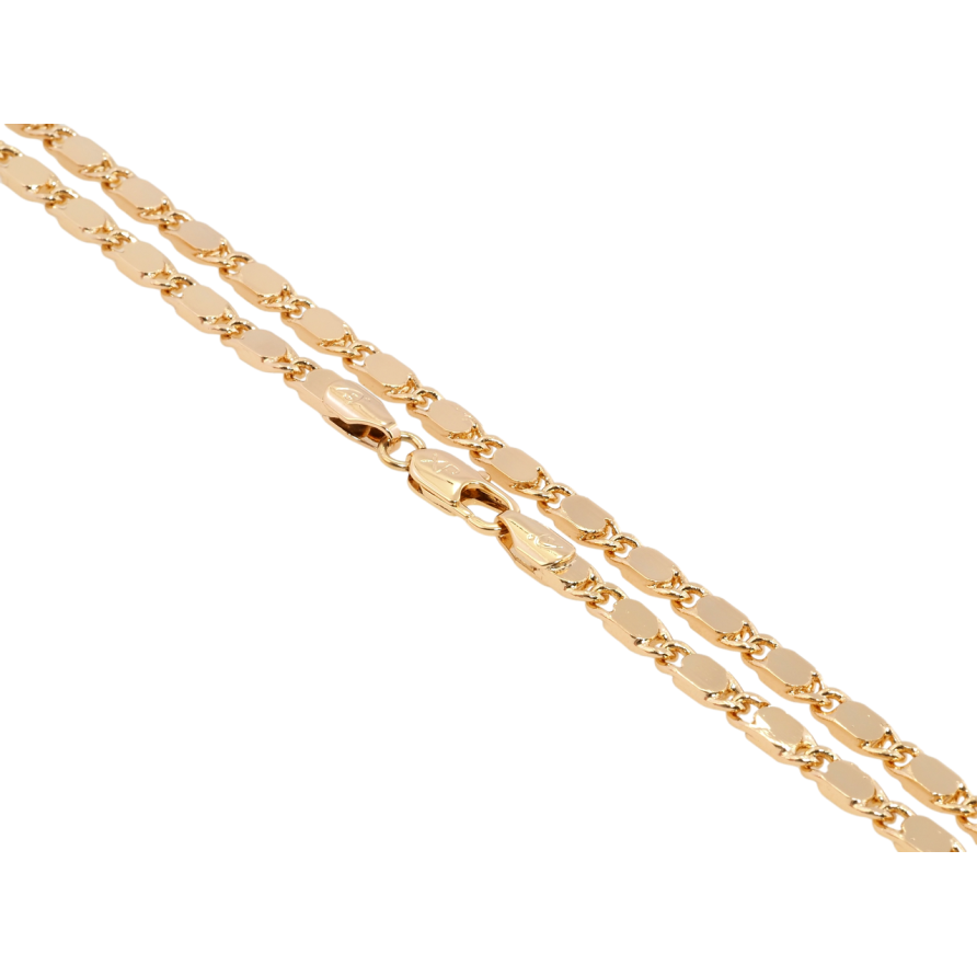 Цепочка Xuping Позолота 18K Плетение Морская Цепь длина 45см х 5мм фото №1 Цепочка Xuping Позолота 18K Плетение Морская Цепь длина 45см х 5мм фото №1