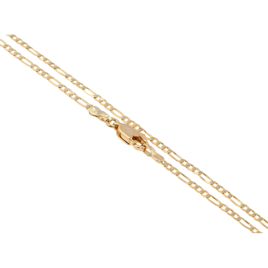 Цепочка Xuping Позолота 18K Плетение Фигаро длина 53см х 2мм фото №1