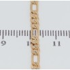 Цепочка Xuping Позолота 18K Плетение Фигаро длина 45см х 3.5мм фото №2 Цепочка Xuping Позолота 18K Плетение Фигаро длина 45см х 3.5мм фото №2