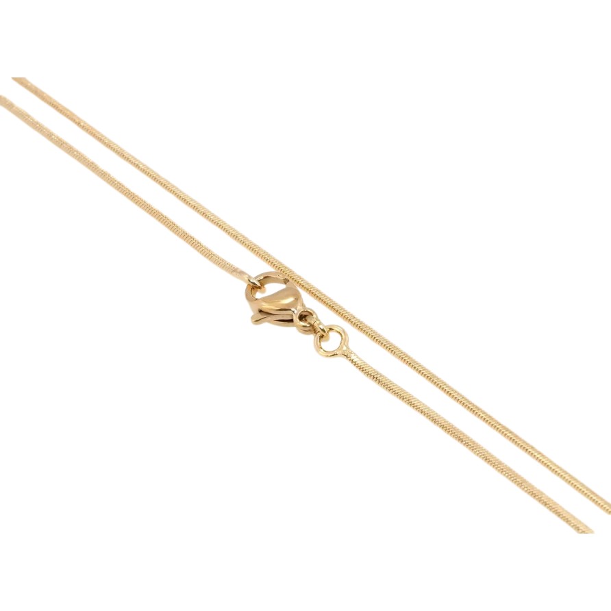 Ланцюжок Xuping Позолота 18K Плетіння Ювелірний шнур 4-х гранний довжина 60см х 1мм фото №1 Ланцюжок Xuping Позолота 18K Плетіння Ювелірний шнур 4-х гранний довжина 60см х 1мм фото №1