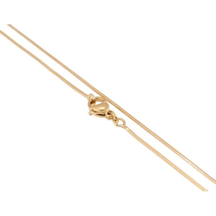 Цепочка Xuping Позолота 18K Плетение Ювелирный шнур длина 50см х 1мм фото №11 Цепочка Xuping Позолота 18K Плетение Ювелирный шнур длина 50см х 1мм фото №11
