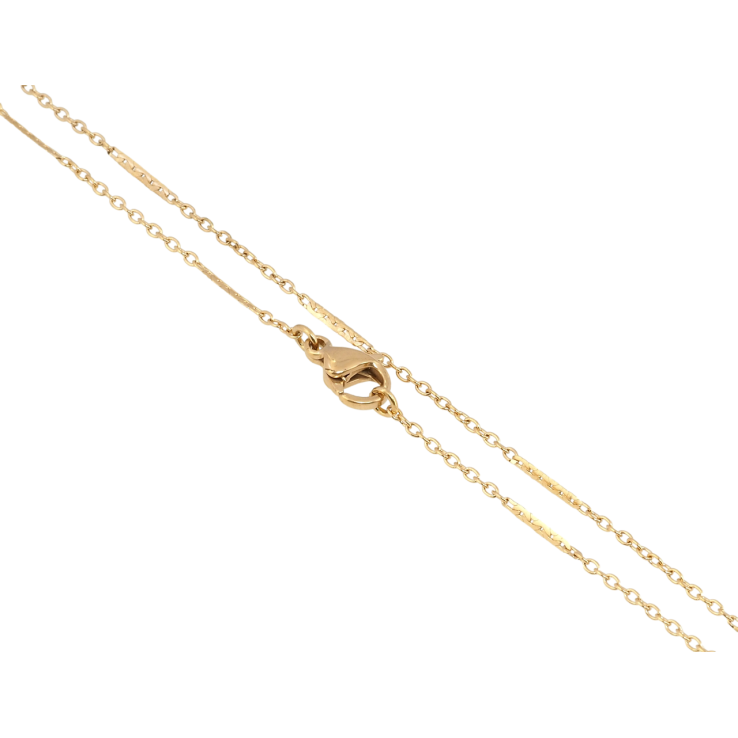 Цепочка Xuping ТТМ Stainless Steel цвет 18K Плетение Якорное длина 45см х 1мм фото №3