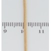 Ланцюжок Xuping ТТМ Stainless Steel колір 18K Плетіння Ювелірний шнур 4-х гранний довжина 45см х 2мм фото №2 Ланцюжок Xuping ТТМ Stainless Steel колір 18K Плетіння Ювелірний шнур 4-х гранний довжина 45см х 2мм фото №2