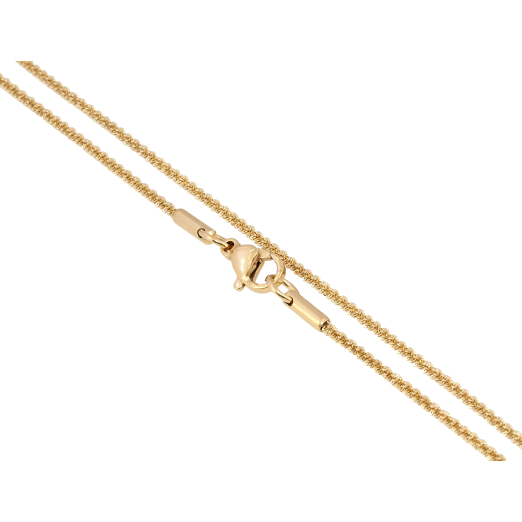 Цепочка Xuping ТТМ Stainless Steel цвет 18K Плетение Фантазийное длина 45см х 2мм фото №5