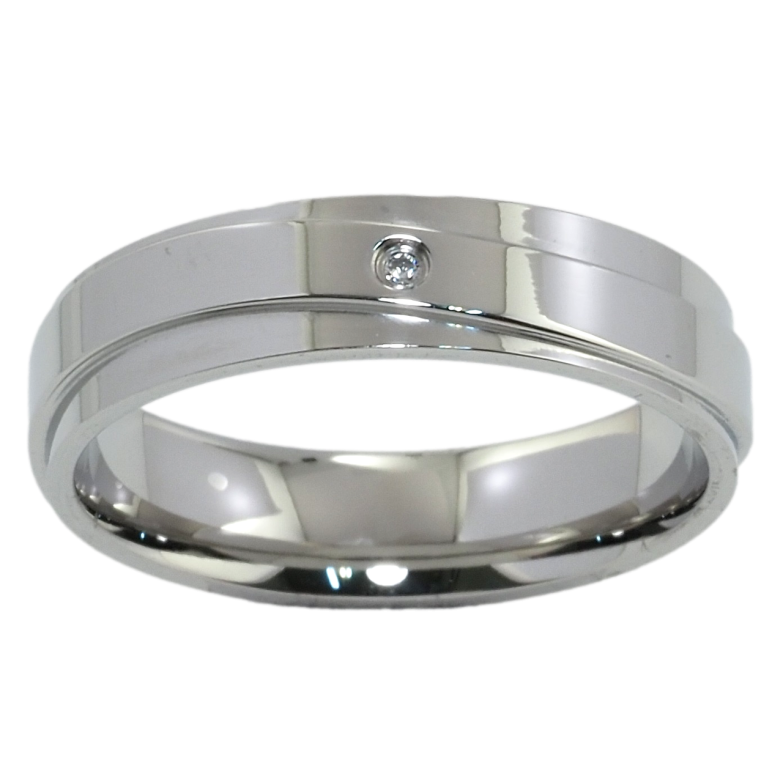 Каблучка Xuping TTM Stainless Steel Колір Родій Обручка з візерунком, шир. 5мм фото №5 Каблучка Xuping TTM Stainless Steel Колір Родій Обручка з візерунком, шир. 5мм фото №5