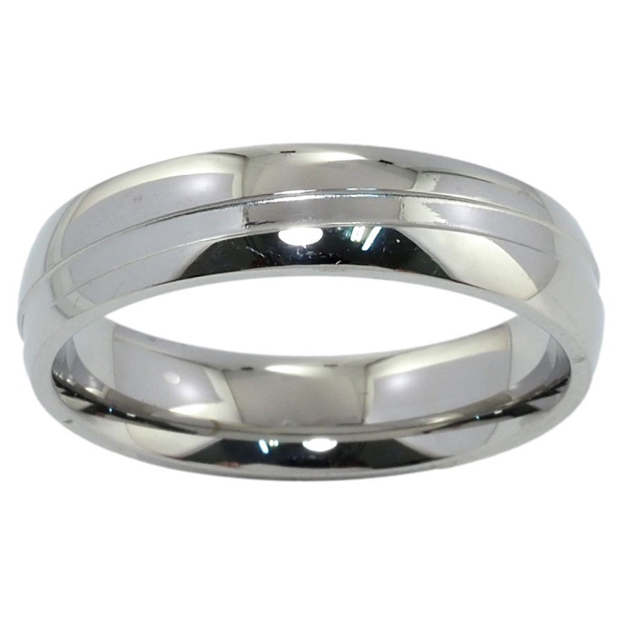 Каблучка Xuping TTM Stainless Steel Колір Родій Обручка з візерунком, шир. 5мм фото №1 Каблучка Xuping TTM Stainless Steel Колір Родій Обручка з візерунком, шир. 5мм фото №1
