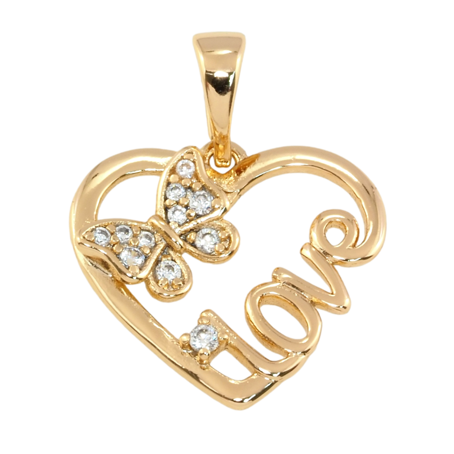 Кулон Xuping Позолота 18K Сердце для цепочки до 5мм фото №1 Кулон Xuping Позолота 18K Сердце для цепочки до 5мм фото №1