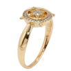 Каблучка Xuping Позолота 18K Зірка в колечку фото №2