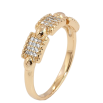 Кольцо Xuping Позолота 18K Инкрустация цирконием фото №2 Кольцо Xuping Позолота 18K Инкрустация цирконием фото №2