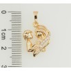 Кулон Xuping Позолота 18K Щастя материнства для ланцюжка до 5мм фото №2 Кулон Xuping Позолота 18K Щастя материнства для ланцюжка до 5мм фото №2