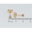 Серьги Xuping Позолота 18K пусеты Салатовые кристальные сердечки фото №2 Серьги Xuping Позолота 18K пусеты Салатовые кристальные сердечки фото №2