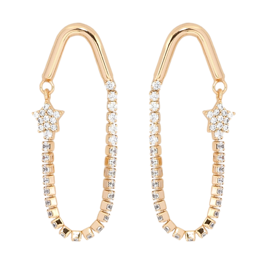 Серьги Xuping Позолота 18K пусеты Декоративные подвески с цирконием фото №1 Серьги Xuping Позолота 18K пусеты Декоративные подвески с цирконием фото №1