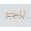 Сережки Xuping Позолота 18K англійський замок Фігурні скоби фото №2 Сережки Xuping Позолота 18K англійський замок Фігурні скоби фото №2