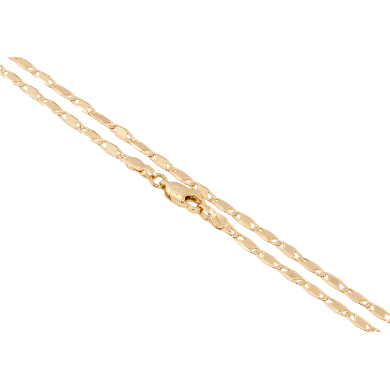 Цепочка Xuping Позолота 18K Плетение Морская цепь длина 45см х 3мм фото №1 Цепочка Xuping Позолота 18K Плетение Морская цепь длина 45см х 3мм фото №1