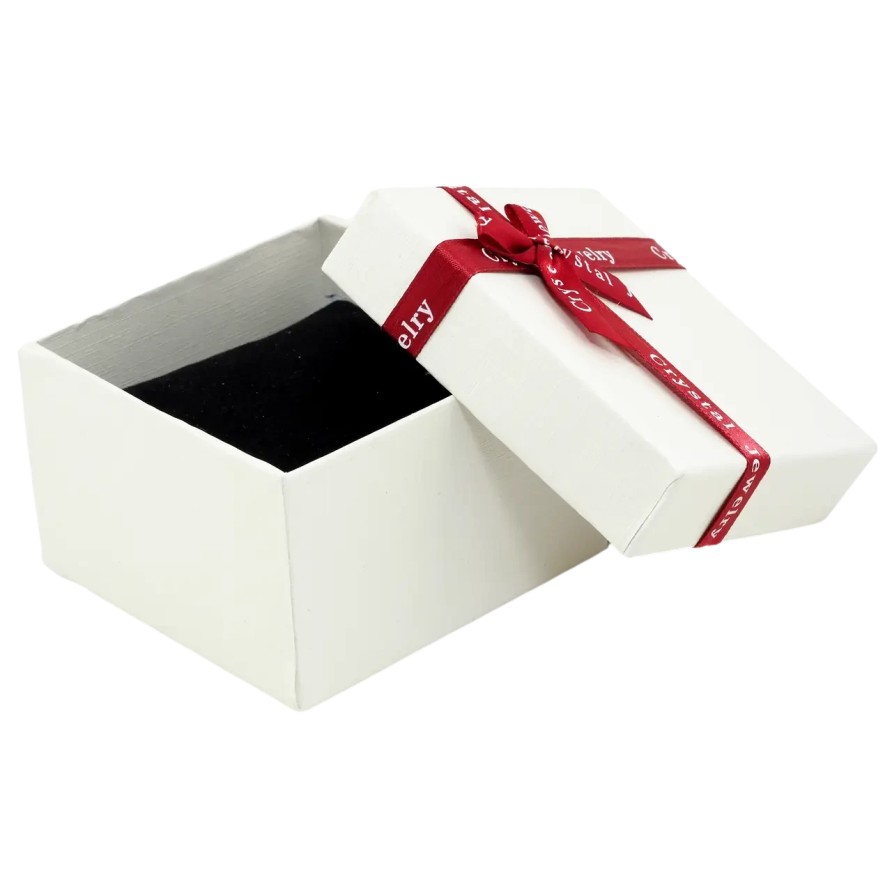 УЦІНКА! Подарункова коробка з бантом Crystal Jewelry (є вмятини) Розмір 9х9см, h= 5.5см фото №1 УЦІНКА! Подарункова коробка з бантом Crystal Jewelry (є вмятини) Розмір 9х9см, h= 5.5см фото №1