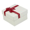 УЦІНКА! Подарункова коробка з бантом Crystal Jewelry (є вмятини) Розмір 9х9см, h= 5.5см фото №2 УЦІНКА! Подарункова коробка з бантом Crystal Jewelry (є вмятини) Розмір 9х9см, h= 5.5см фото №2