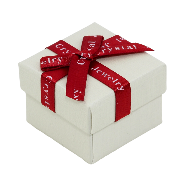 Подарочная коробка с бантом Crystal Jewelry Под кольцо Размер 5х5см, h= 3.5см фото №3 Подарочная коробка с бантом Crystal Jewelry Под кольцо Размер 5х5см, h= 3.5см фото №3