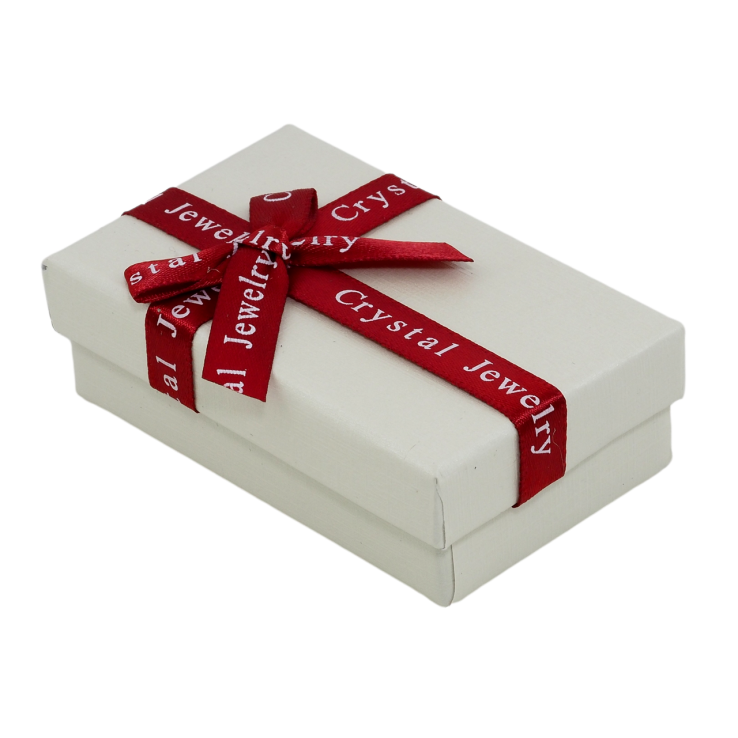 Подарункова коробка з бантом Універсальна Crystal Jewelry (Сережки, Каблучка, Кулон) Розмір 5х8см, h= 2.5см фото №6 Подарункова коробка з бантом Універсальна Crystal Jewelry (Сережки, Каблучка, Кулон) Розмір 5х8см, h= 2.5см фото №6