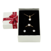 Подарочная коробка с бантом Универсальная Crystal Jewelry (Серьги, Колечко, Кулон) Размер 5х8см, h= 2.5см фото №3 Подарочная коробка с бантом Универсальная Crystal Jewelry (Серьги, Колечко, Кулон) Размер 5х8см, h= 2.5см фото №3
