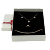 Подарункова коробка з бантом Crystal Jewelry (Сережки, Каблучка, Кулон, Браслет) Розмір 12х16см, h= 3см фото №3 Подарункова коробка з бантом Crystal Jewelry (Сережки, Каблучка, Кулон, Браслет) Розмір 12х16см, h= 3см фото №3