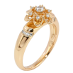 Кольцо Xuping Позолота 18K Цветок фото №2 Кольцо Xuping Позолота 18K Цветок фото №2