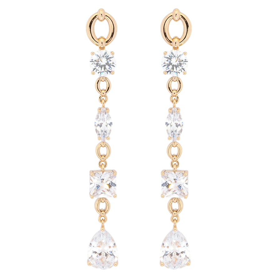 Серьги Xuping Позолота 18K пусеты Кристальные подвески фото №1 Серьги Xuping Позолота 18K пусеты Кристальные подвески фото №1