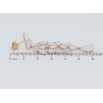 Серьги Xuping Позолота 18K пусеты Элегантные кристальные подвески с белыми фианитами фото №2 Серьги Xuping Позолота 18K пусеты Элегантные кристальные подвески с белыми фианитами фото №2