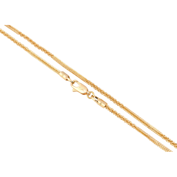 Ланцюжок Xuping Позолота 18K Плетіння Фантазійне довжина 45см х 2мм фото №13