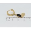 Серьги Xuping TTM Stainless Steel цвет 14K подвески на колечках Сердечки Love фото №2 Серьги Xuping TTM Stainless Steel цвет 14K подвески на колечках Сердечки Love фото №2