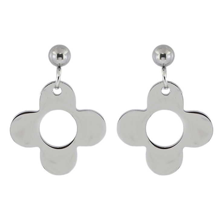 Сережки Xuping TTM Stainless Steel колір Родій пусети Квіточки фото №20 Сережки Xuping TTM Stainless Steel колір Родій пусети Квіточки фото №20