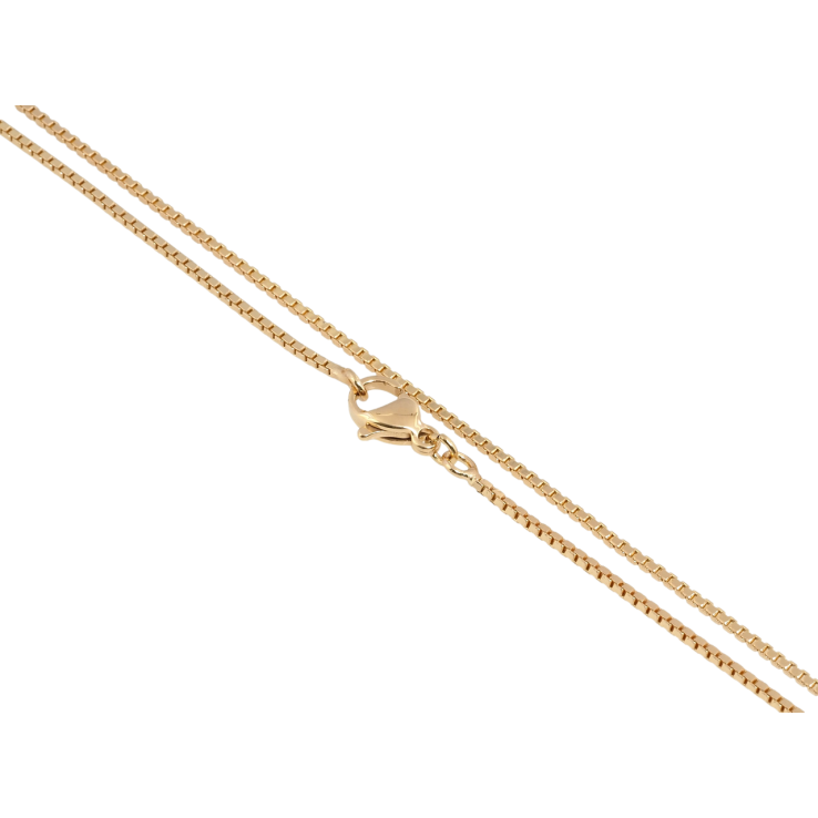 Ланцюжок Xuping Позолота 18K Плетіння Венеціанське довжина 45см х 1мм фото №11