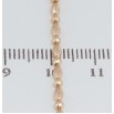 Ланцюжок Xuping Позолота 18K Плетіння Перлина довжина 45см х 2мм фото №2 Ланцюжок Xuping Позолота 18K Плетіння Перлина довжина 45см х 2мм фото №2