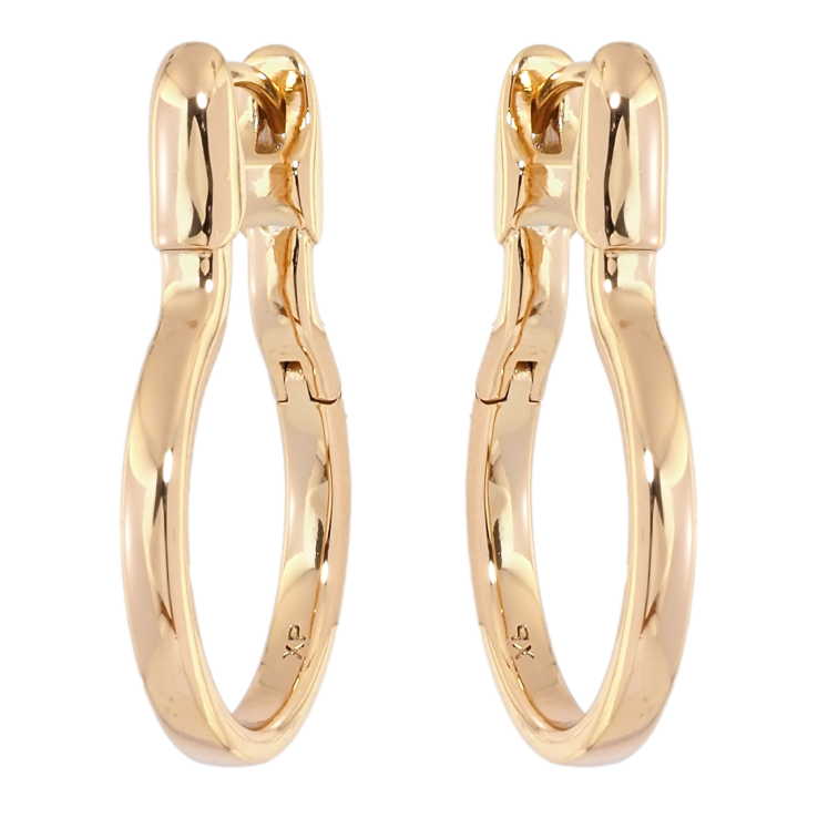 Сережки Xuping Позолота 18K колечка Фігурні фото №7 Сережки Xuping Позолота 18K колечка Фігурні фото №7