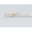 Серьги Xuping Позолота 18K каффа-игла Декоративный узор с цирконием фото №2 Серьги Xuping Позолота 18K каффа-игла Декоративный узор с цирконием фото №2