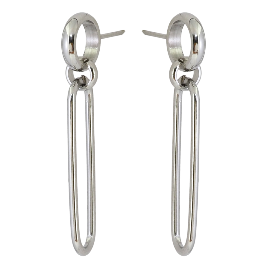 Серьги Xuping TTM Stainless Steel цвет Родий пусеты Декоративные подвески фото №1 Серьги Xuping TTM Stainless Steel цвет Родий пусеты Декоративные подвески фото №1