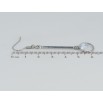 Серьги Xuping TTM Stainless Steel цвет Родий французский замок Декоративные подвески с кристаллами фото №2 Серьги Xuping TTM Stainless Steel цвет Родий французский замок Декоративные подвески с кристаллами фото №2
