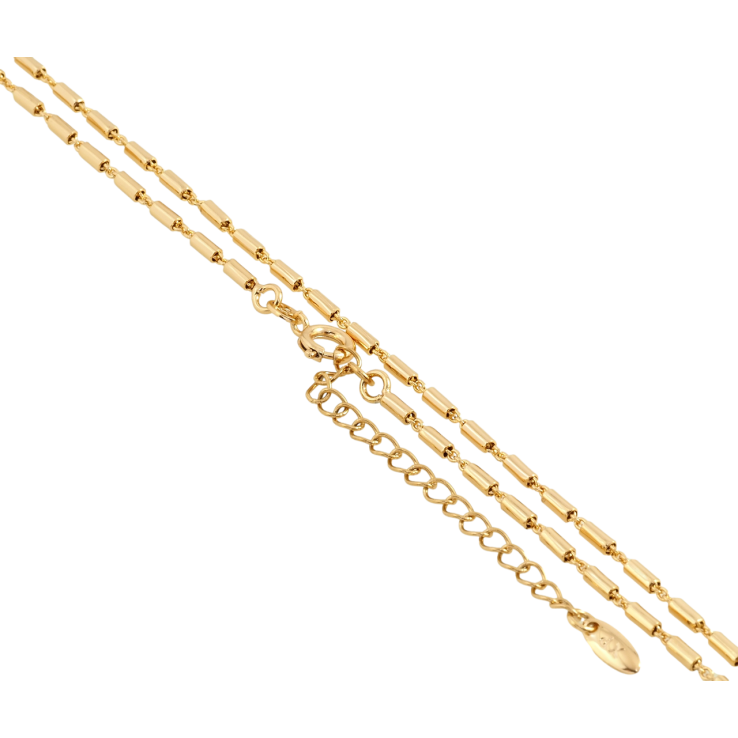 Ланцюжок Xuping Позолота 18K Плетіння Циліндр довжина з доп.ланцюжком 45-50см х 2мм фото №24