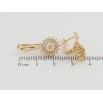 Серьги Xuping Позолота 18K английский замок Цветочки с цирконием фото №2 Серьги Xuping Позолота 18K английский замок Цветочки с цирконием фото №2