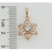 Кулон Xuping Позолота 18K Цветок инкрустация цирконием для цепочки до 5мм фото №2 Кулон Xuping Позолота 18K Цветок инкрустация цирконием для цепочки до 5мм фото №2