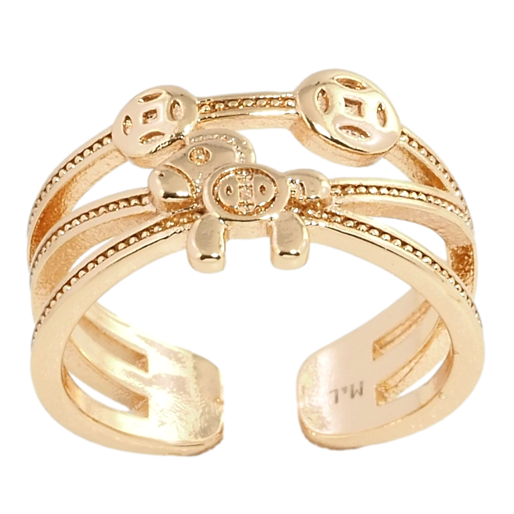 Каблучка Xuping M&L Колір 18К Конячка фото №24 Каблучка Xuping M&L Колір 18К Конячка фото №24