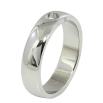 Каблучка Xuping TTM Stainless Steel Колір Родій Серце фото №2