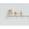 Серьги Xuping Позолота 18K пусеты Кристальные цветочки фото №2 Серьги Xuping Позолота 18K пусеты Кристальные цветочки фото №2