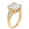 Каблучка Xuping Позолота 18K Великий фіаніт фото №2 Каблучка Xuping Позолота 18K Великий фіаніт фото №2