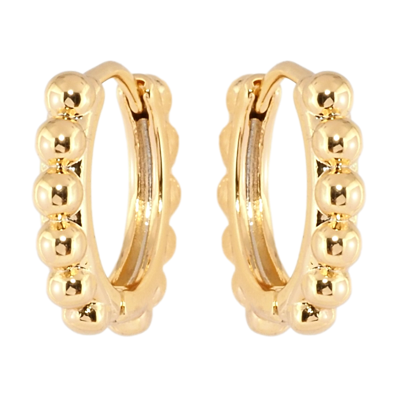 Сережки Xuping Позолота 18K колечка Доріжки кульок фото №5 Сережки Xuping Позолота 18K колечка Доріжки кульок фото №5