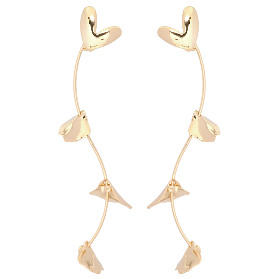 Серьги Xuping Позолота 18K пусеты Декоративные подвески фото №1 Серьги Xuping Позолота 18K пусеты Декоративные подвески фото №1