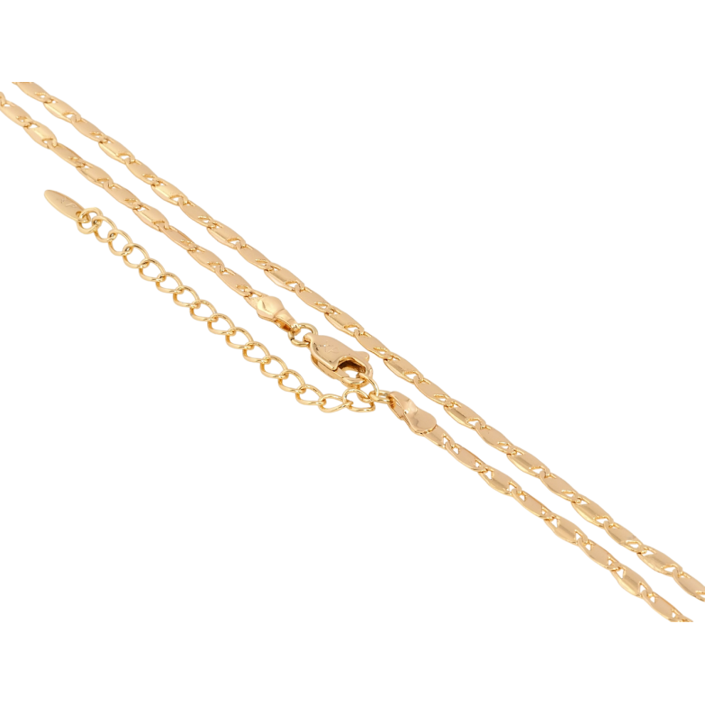 Цепочка Xuping Позолота 18K Плетение Морская цепь длина с доп.цепочкой 44-49см х 2мм фото №7