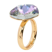 Каблучка Xuping колір 18K з кр-ми Swarovski Серце кристал Vitrail Medium фото №2 Каблучка Xuping колір 18K з кр-ми Swarovski Серце кристал Vitrail Medium фото №2