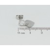 Серьги Xuping TTM Stainless Steel цвет Родий пусеты Подвески сердечки фото №2 Серьги Xuping TTM Stainless Steel цвет Родий пусеты Подвески сердечки фото №2