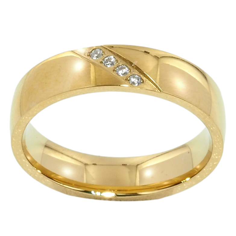 Каблучка Xuping TTM Stainless Steel Колір 14К Обручка, доріжка цирконію, ш. 5мм фото №13 Каблучка Xuping TTM Stainless Steel Колір 14К Обручка, доріжка цирконію, ш. 5мм фото №13