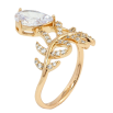 Каблучка Xuping Позолота 18K Гілочка з фіанітом фото №2 Каблучка Xuping Позолота 18K Гілочка з фіанітом фото №2